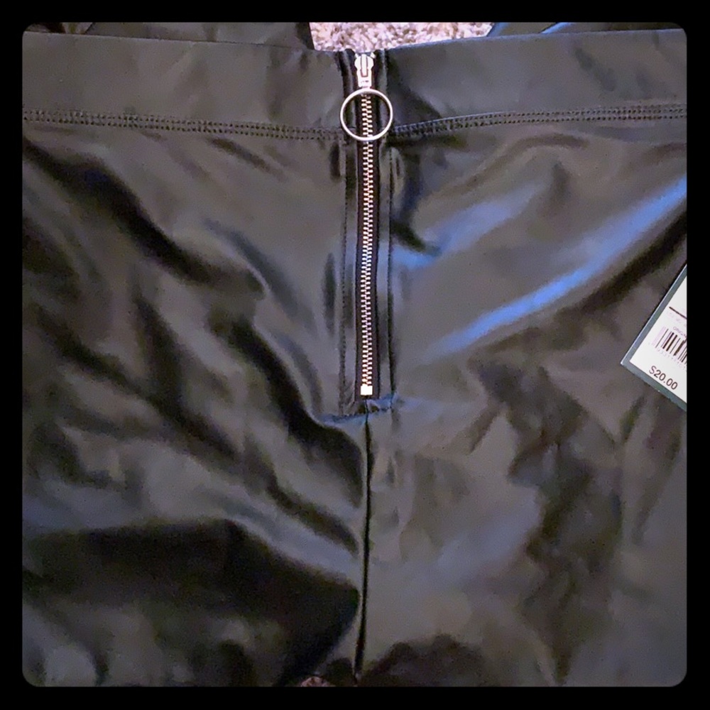 NWT Faux leather pants